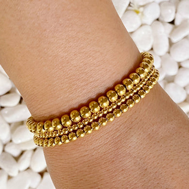 Keep It Forever Stretch Bracelet Set 18K