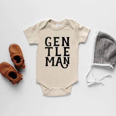 Baby Gentleman Organic Neutral Onesie