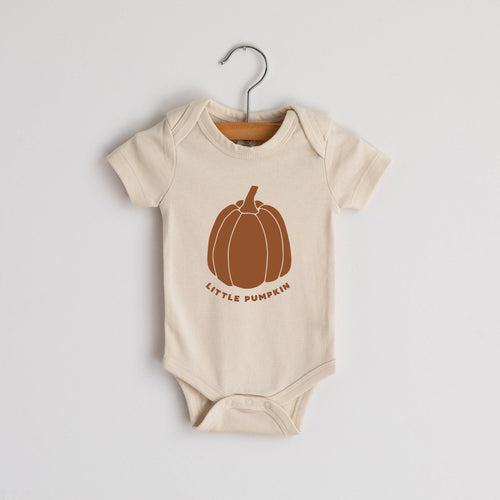 Little Pumpkin Organic Baby Bodysuit