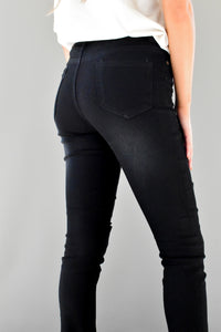 Kool Girl Distressed Skinny Jeans