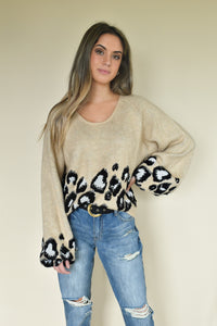 Must Have Leopard Oversized Sweater