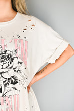 Load image into Gallery viewer, Raise ‘Em Kind Distressed Tee